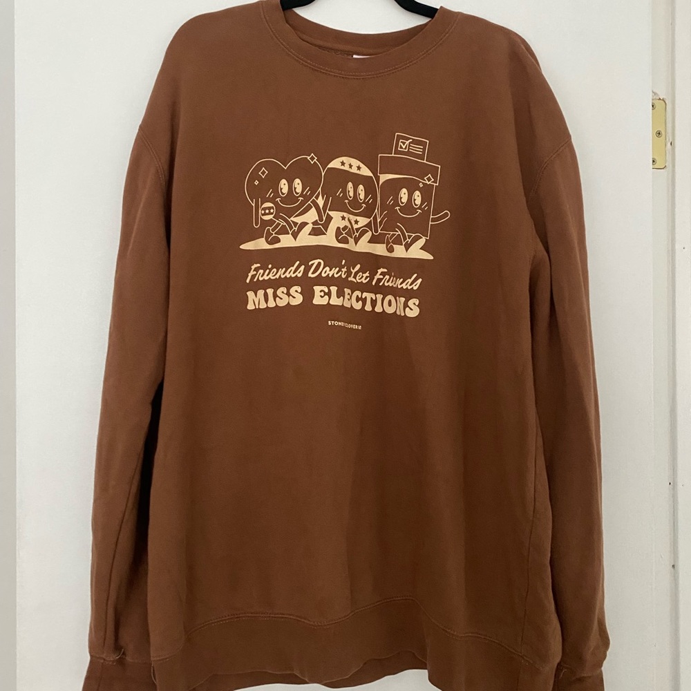 Stoney Clover Lane Voting Crewneck